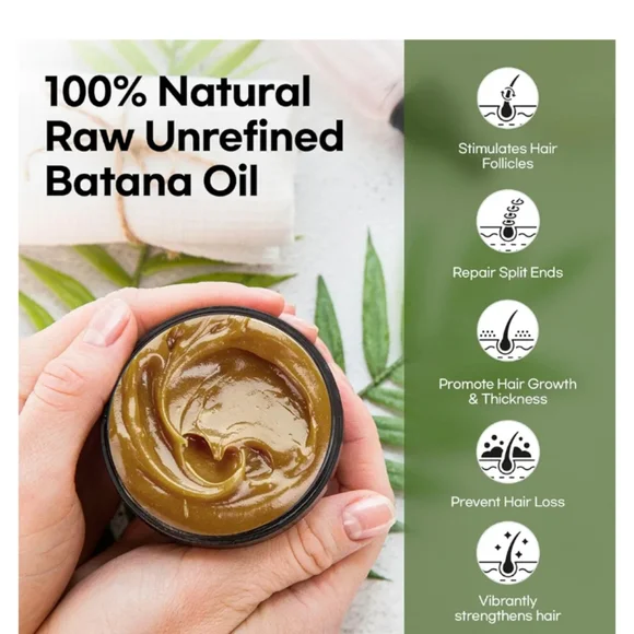 Batana Oil Hair Growth and Restoration: Unrefined Dr. Sebi Oil to Prevent Loss - Picture 6 of 10